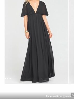 Show me your mumu Faye flutter sleeve maxi XXL